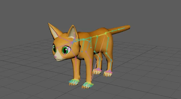 Blender→Maya移植完了